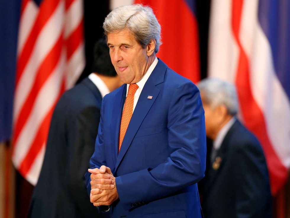 克里出席东盟会议,支持中菲对话 克里出席东盟会议,支持中菲对话