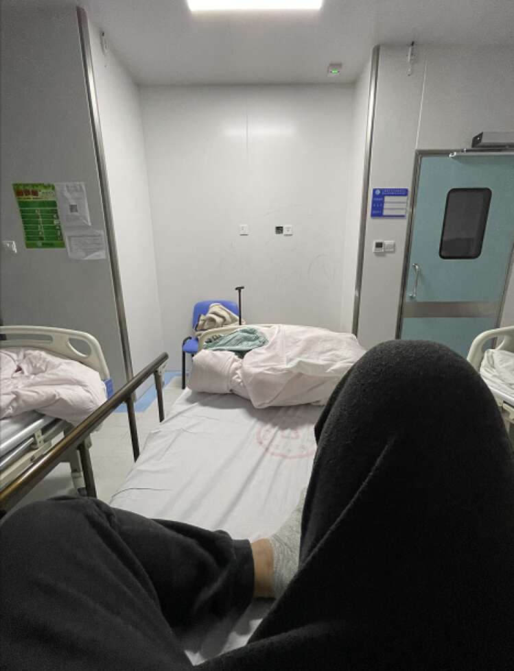 病床上的汪海 病床上的汪海