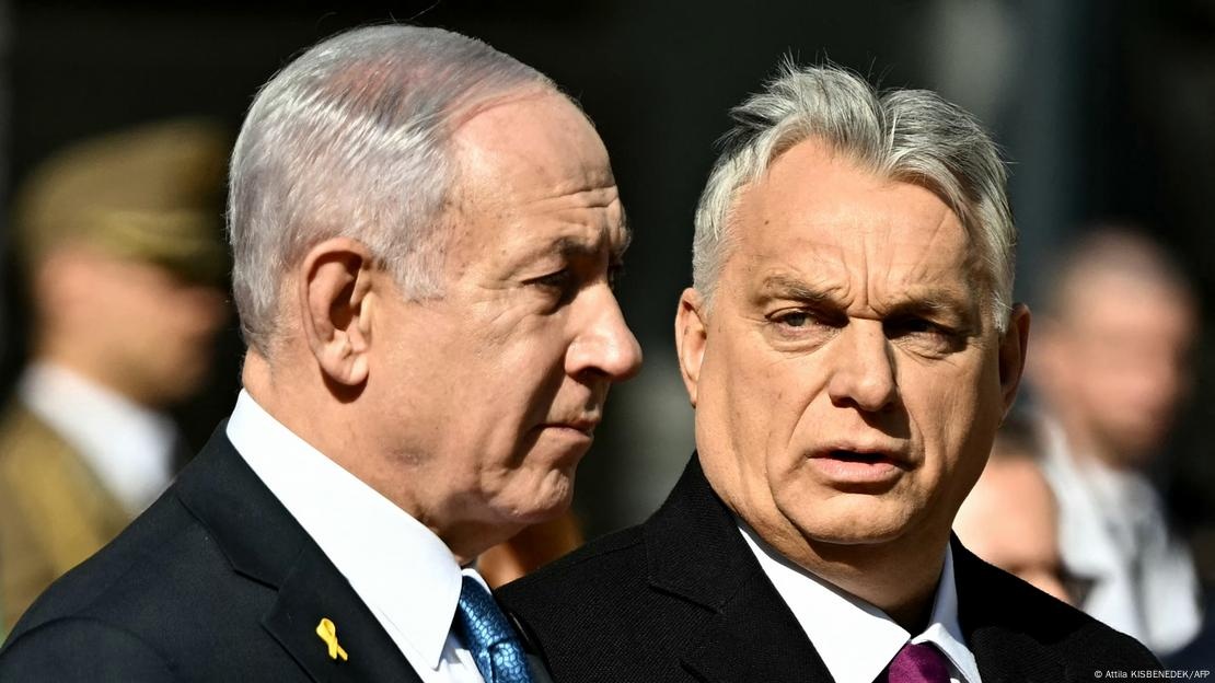 2025年4月3日，匈牙利总理欧尔班欢迎以色列总理内塔尼亚胡到访